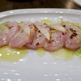 Hamachi Crudo