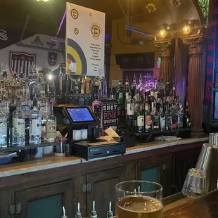 Beer selection was decent