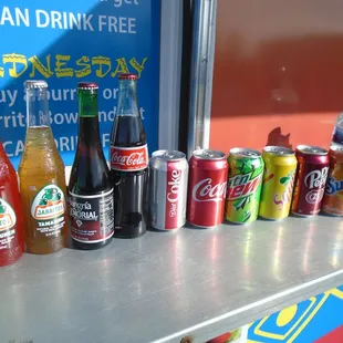 Lots of beverage options...