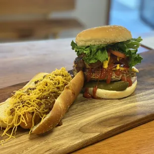 Every Friday is build your own hot dog or hamburger! Get creative! Go wild!