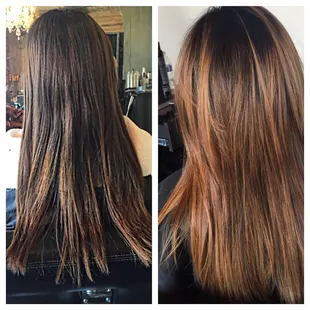 Brilliant Balayage done by Stylist Brittan