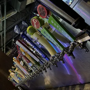 Lots of Beers on tap