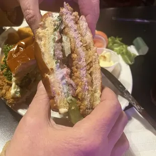 Tenderloin sandwich