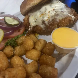 Buffalo chicken sandwich
