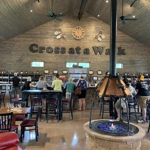 The vibe of the winery