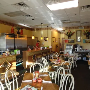 Warm inviting atmosphere!