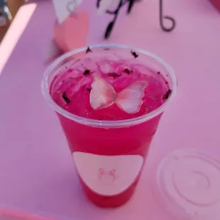 The Barbie: Dragonfruit &amp; Mango.