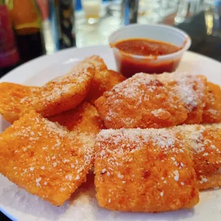 a white plate of food