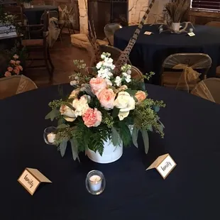 Wedding Flowers for Guest Tables