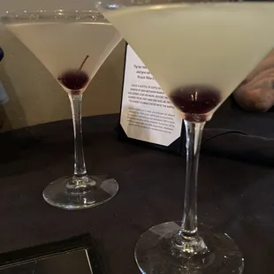 Apple martini is something I recommend.