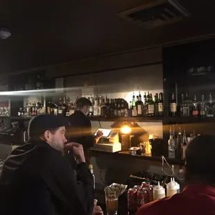 The bar