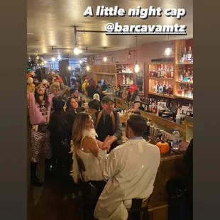A typical Friday night