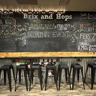 a blackboard with chalk writing on it