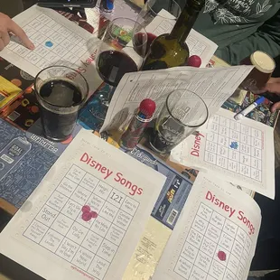 Disney Music Bingo 1.16.24