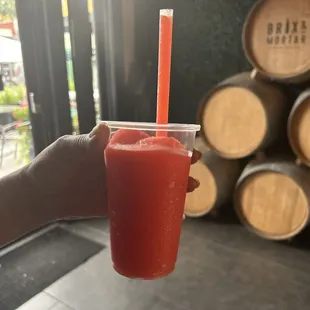 Tropical Punch Frozen Wine Slushie