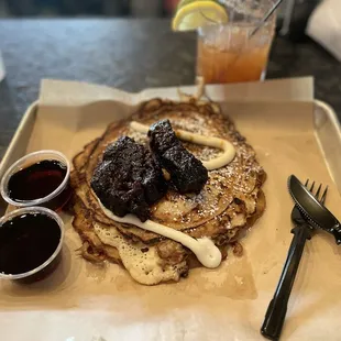 Burnt End Pancakes
