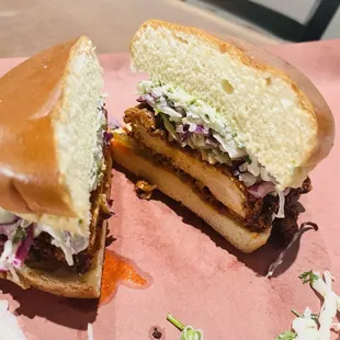 Funkytown Hot Chicken Sandwich