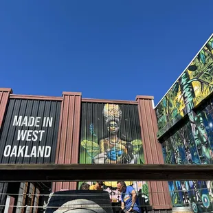 outside