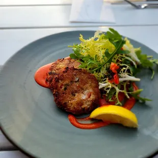 Smoke Blue Crab Cakes