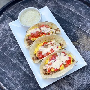 Breakfast Tacos: Brunch every Saturday &amp; Sunday 10am-2pm