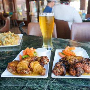 Grilled and Fried Wings
