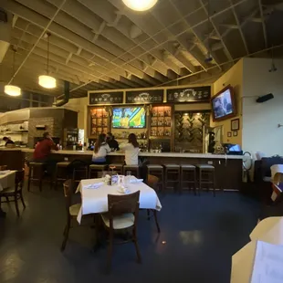 The bar