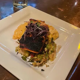 Salmon dinner