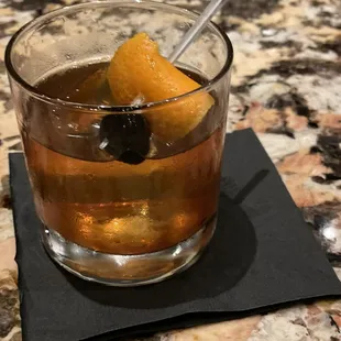 Kendric makes a great old Fashioned.