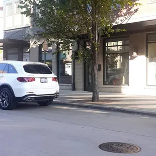 Street parking. At your risk. It's Detroit.