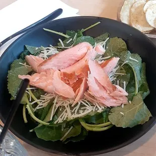 Salmon salad.