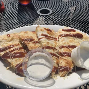 BBQ Chicken Quesadilla
