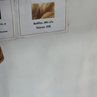 What that fuck.!!!! This is insane 0.99 cent for 1 bolillo  This is not way .!!!!! In the gallo giro you pay 3x$1