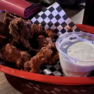 Boneless wings