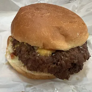 The Bro Burger. What it lacks in beauty, it entirely makes up for with flavor!