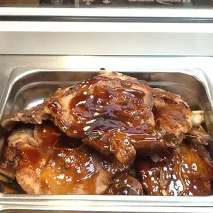 Teriyaki pork chops