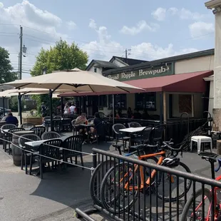 Bike Parking / Outdoor seating