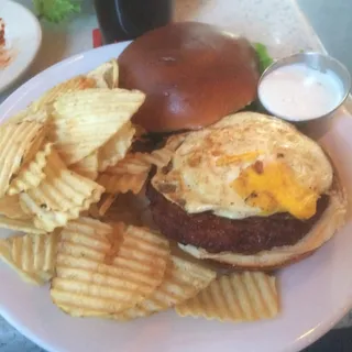 Scotch Egg Burger