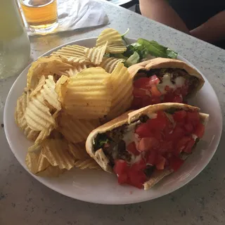 Baked Falafel Sandwich