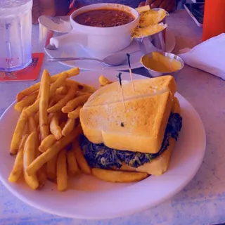 Spinach Melt Sandwich