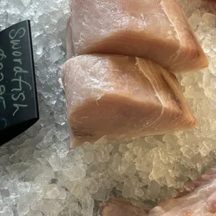 Huge Sword Fish Steaks