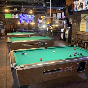 Pool tables