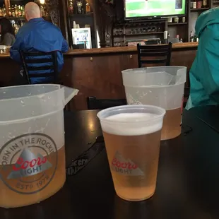 Third stop on his pub crawl.