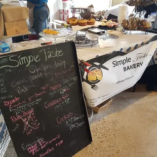 Gluten free baked goods