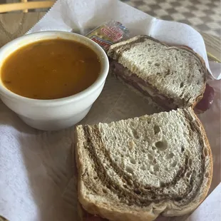 Almost traditional Reuben