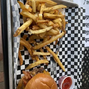 The Bacon Cheddar Fries