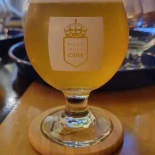 After trying many flavors, the Viscount, boozy caramel apple cider.