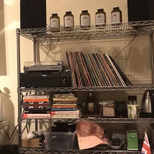 Records! Throwback vinyls you can bring your own too!