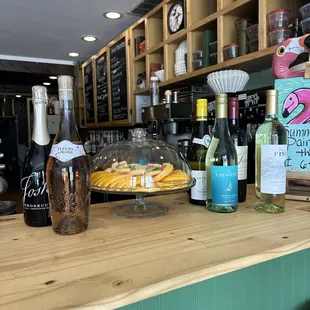 Now serving selected wines.