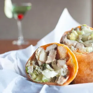 Caesar Chicken Wrap!