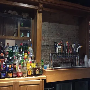 Good selection of beers and a full bar.